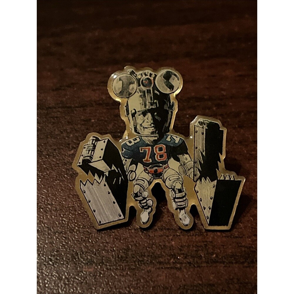 Vintage Coca-Cola NFL Monsters Of The Gridiron Bruce “Pile Driver” Armstrong Pin